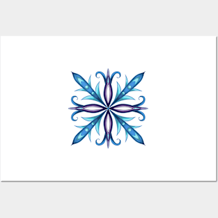 Snow Stars Posters and Art